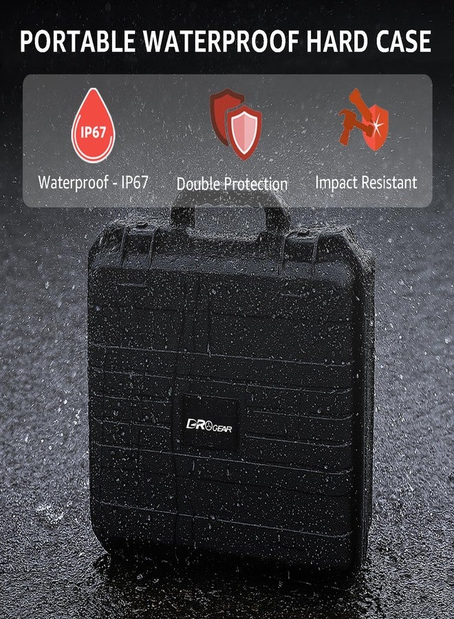 Drogear Waterproof Hard Case for DJI Air 3S Fly More Combo/Air 3 | Fits DJI RC2 / RC-N2 Remote Controller and Accessories | Up to 6 Batteries | Shockproof, Dustproof - Image 4